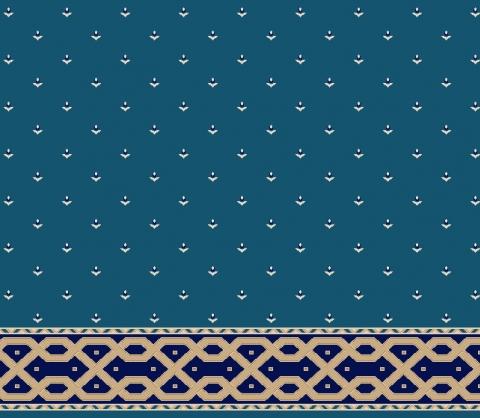 S116  -  KOYU MAVİ CAMİ HALISI